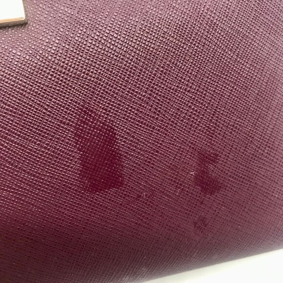 Kate Spade New York Plum Saffiano Leather Laurel Way Neda Wallet - Picture 11 of 11